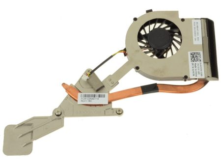 Used Dell OEM Inspiron N4030 CPU Heatsink Fan Assembly for UMA Intel Video 1YV7R For Sale