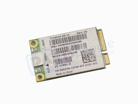 Used Dell OEM Wireless 5600 EVDO HSPA WWAN Mobile Broadband Mini-PCI Express Mini-Card  D637N For Discount