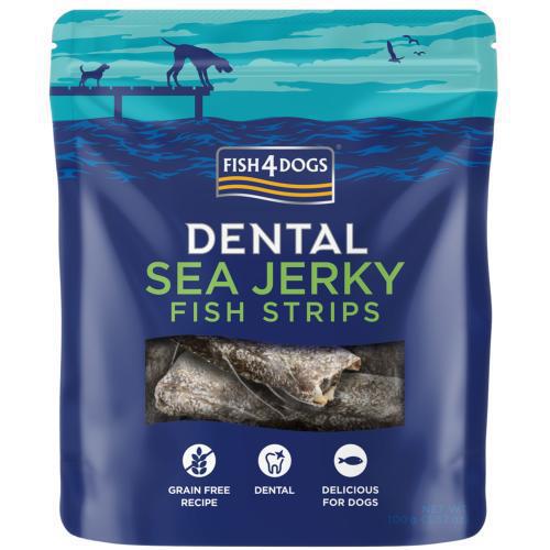 Fish 4 Dogs Sea Jerky Fish Strips 100g Online now