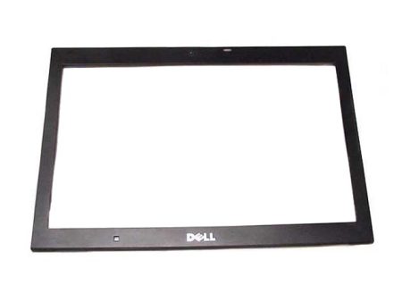 New Dell OEM Latitude E6400 14.1  LCD Front Trim Cover Bezel Plastic NO CAMERA Port WITH Microphone Hole For WXGA Display C577T Online now