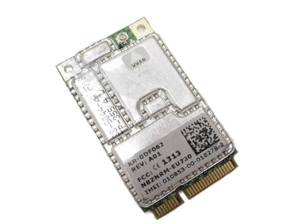 Used Dell OEM Wireless 5500 PCI Mini-PCI Express Broadband Cingular AT&T WWAN Card DF062 For Sale