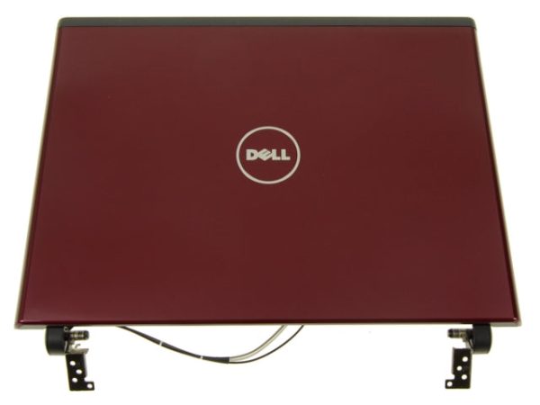 New Deep Cherry Red Dell OEM Vostro 1220 12.1  LCD Back Top Cover Lid Plastic Assembly for CCFL LCD Screen R534R For Discount