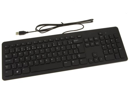 New Brazil Dell OEM USB Multi Media 105-Key Quiet Keyboard XCW79 Hot on Sale