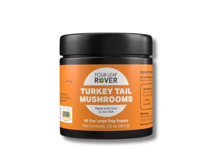 Four Leaf Rover - Turkey Tail Mushroom for Dogs Online Sale