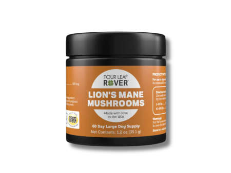 Four Leaf Rover - Lion s Mane Mushroom for Dogs Cheap