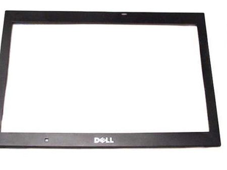 New Dell OEM Latitude E6400 14.1  LCD Front Trim Cover Bezel Plastic NO CAMERA Port NO Microphone Hole For WXGA Display T617G on Sale