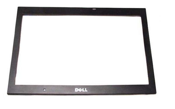 New Dell OEM Latitude E6400 14.1  LCD Front Trim Cover Bezel Plastic NO CAMERA Port NO Microphone Hole For WXGA Display T617G on Sale