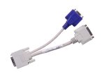 New Dell OEM DVI-I to VGA and DVI-D  Y  Dongle Adapter Cable 965RK Fashion