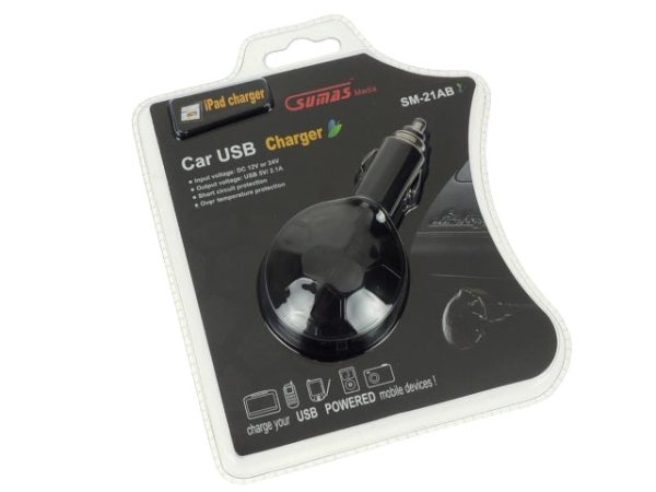 New  Universal 4-Port USB Car Charger SM21AB For Sale