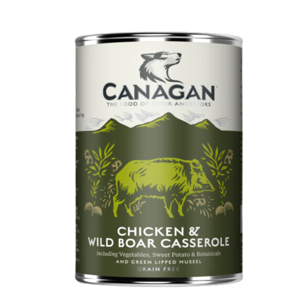 Canagan Chicken & Wild Boar Casserole Wet Food Fashion