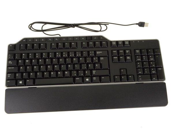 New Canadian Dell OEM USB Multi Media 105-Key Quiet Keyboard  2-Port USB Hub FT3FT Cheap