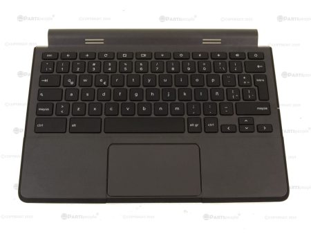 New Spanish Dell OEM Chromebook 11 3120 Palmrest Touchpad Keyboard Assembly 7PVG7 Fashion