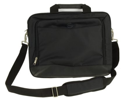 New Dell OEM Black Nylon Topload Notebook Laptop Bag  Shoulder Strap Fits up to 14  2HVCM For Cheap