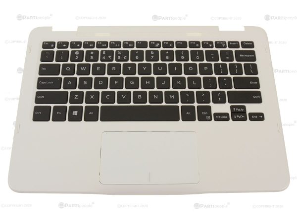 Refurbished US INTL Dell OEM Inspiron 3185 2-in-1 Laptop Palmrest Touchpad Keyboard Assembly 6F5HY F5JCC on Sale