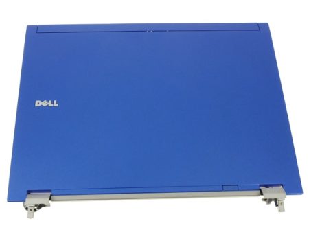 New Dell OEM Latitude E6500 15.4  LCD Back Cover Lid Assembly  Hinges BLUE Fashion