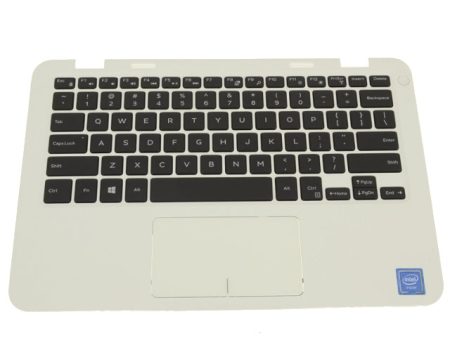 Refurbished White Dell OEM Inspiron 3162 3164 Palmrest Touchpad Keyboard Assembly HX57X PHFK2 Online now