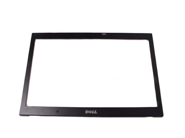 New Dell OEM Latitude E6500 15.4  LCD Front Trim Cover Bezel Plastic NO CAMERA NO Microphone Ports  For LED Display X947R For Sale