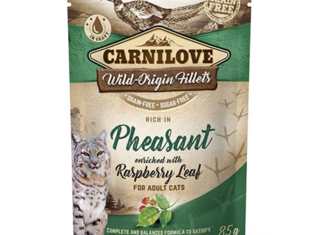 Carnilove Cat Pheasant with Raspberry Leaf Pouch Online Hot Sale