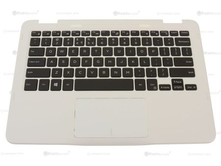 New US INTL Dell OEM Inspiron 3185 2-in-1 Keyboard Palmrest Touchpad Assembly 6F5HY F5JCC For Sale