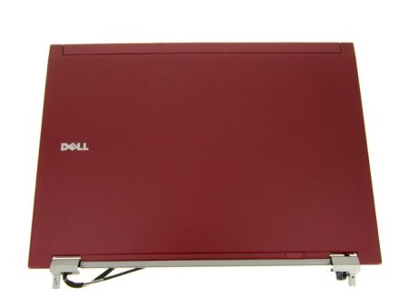 New Dell OEM Latitude E6500 15.4  LCD Back Cover Lid Assembly  Hinges RED F006D Supply