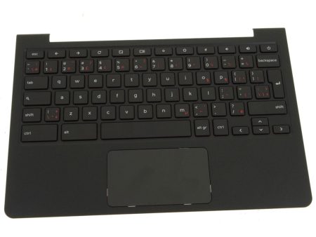 New FrenchClavier Canadian Dell OEM Chromebook 11 Palmrest Touchpad Keyboard Assembly C4WHG Sale