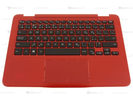 New French English Dell OEM Inspiron 3185 2-in-1 Palmrest Touchpad Keyboard Assembly 4GNV1 Hot on Sale