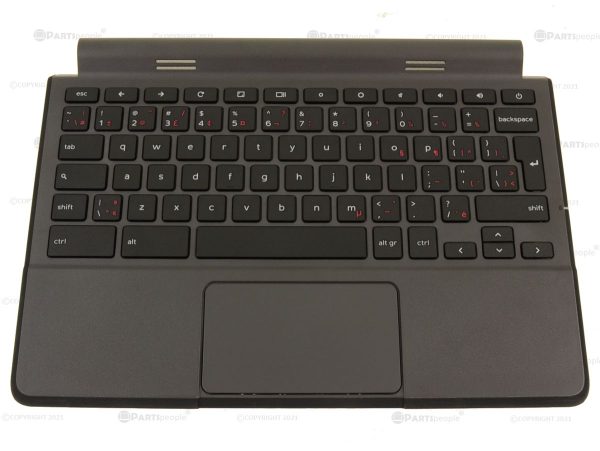 New French Canadian Dell OEM Chromebook 11 3120 Palmrest Touchpad Keyboard Assembly No SIM YWDWW Hot on Sale